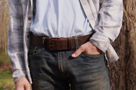 full grain leather belt