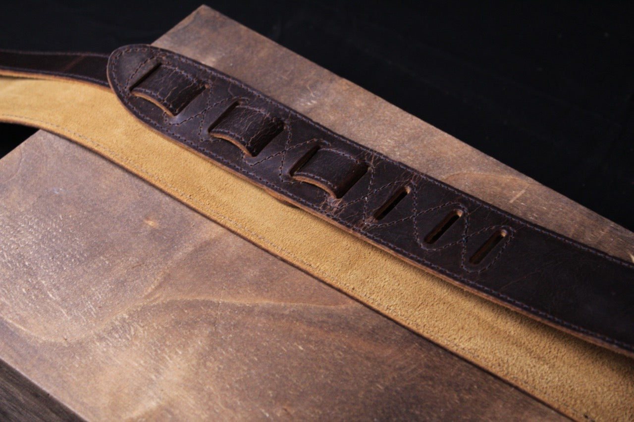 Roadshow Guitar Strap - USA Genuine Leather Company