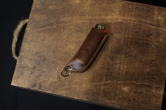 Lighter Sheath Keychain - USA Genuine Leather Company
