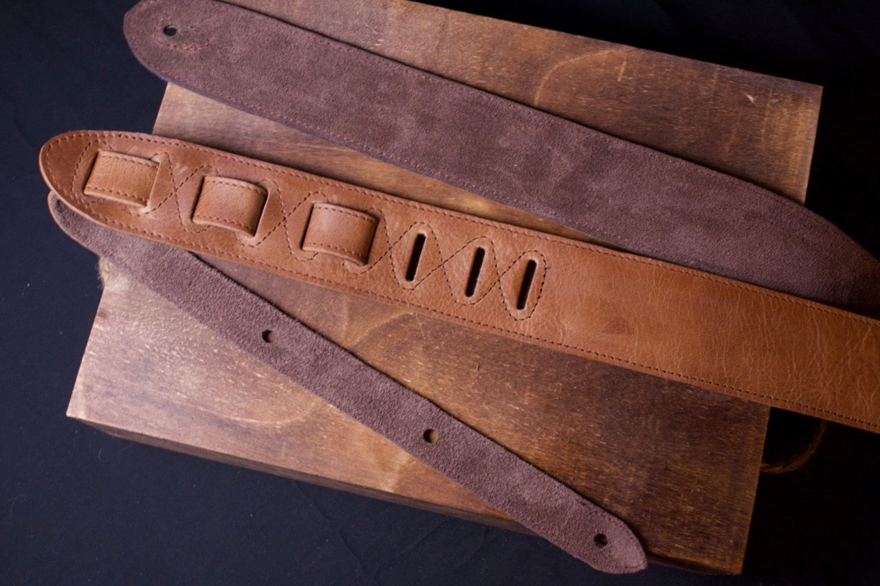 Roadshow Guitar Strap - USA Genuine Leather Company