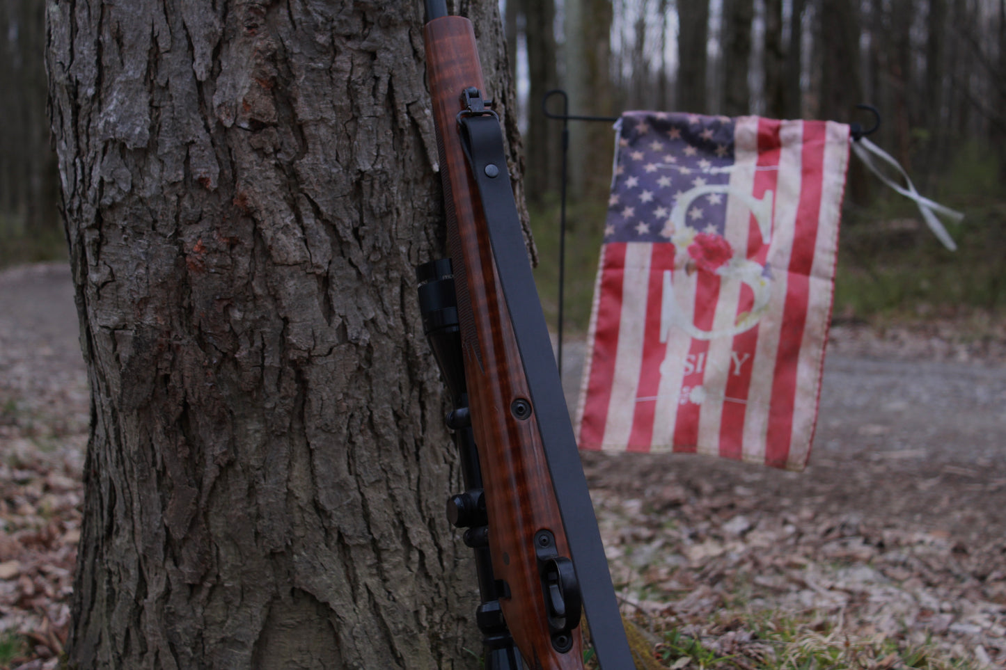 Black Classic leather Rifle Sling - Classic leather rifle strap - classic leather  gun sling - classic leather gun strap - handcrafted, for hunting, on rifle