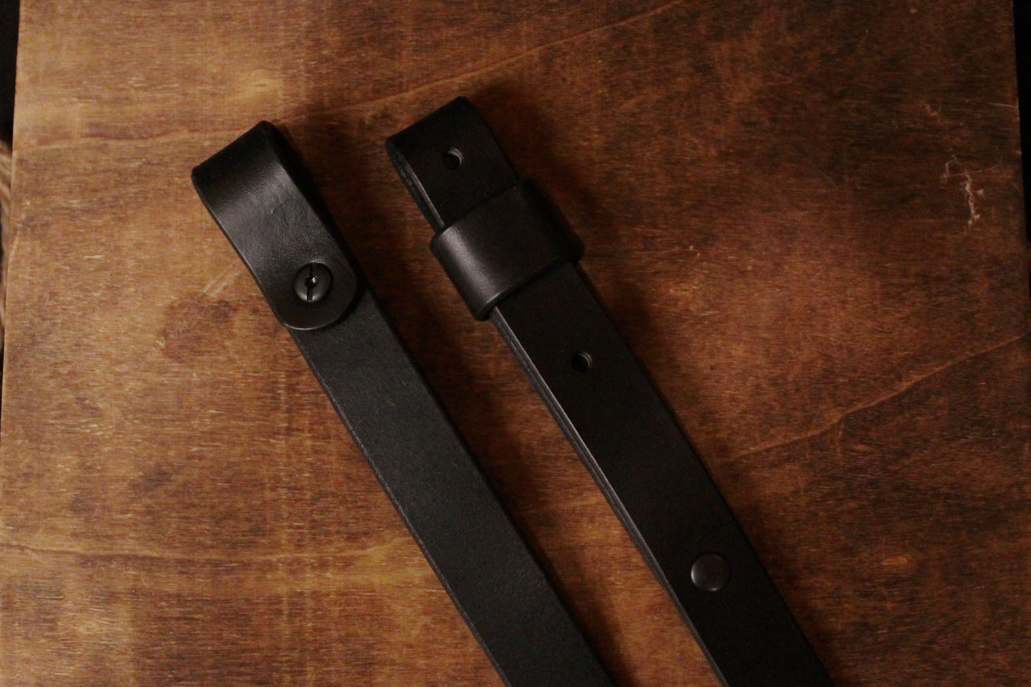 Black Classic Rifle Sling - Classic rifle strap - classic gun sling - classic gun strap - handcrafted, for hunting, inside