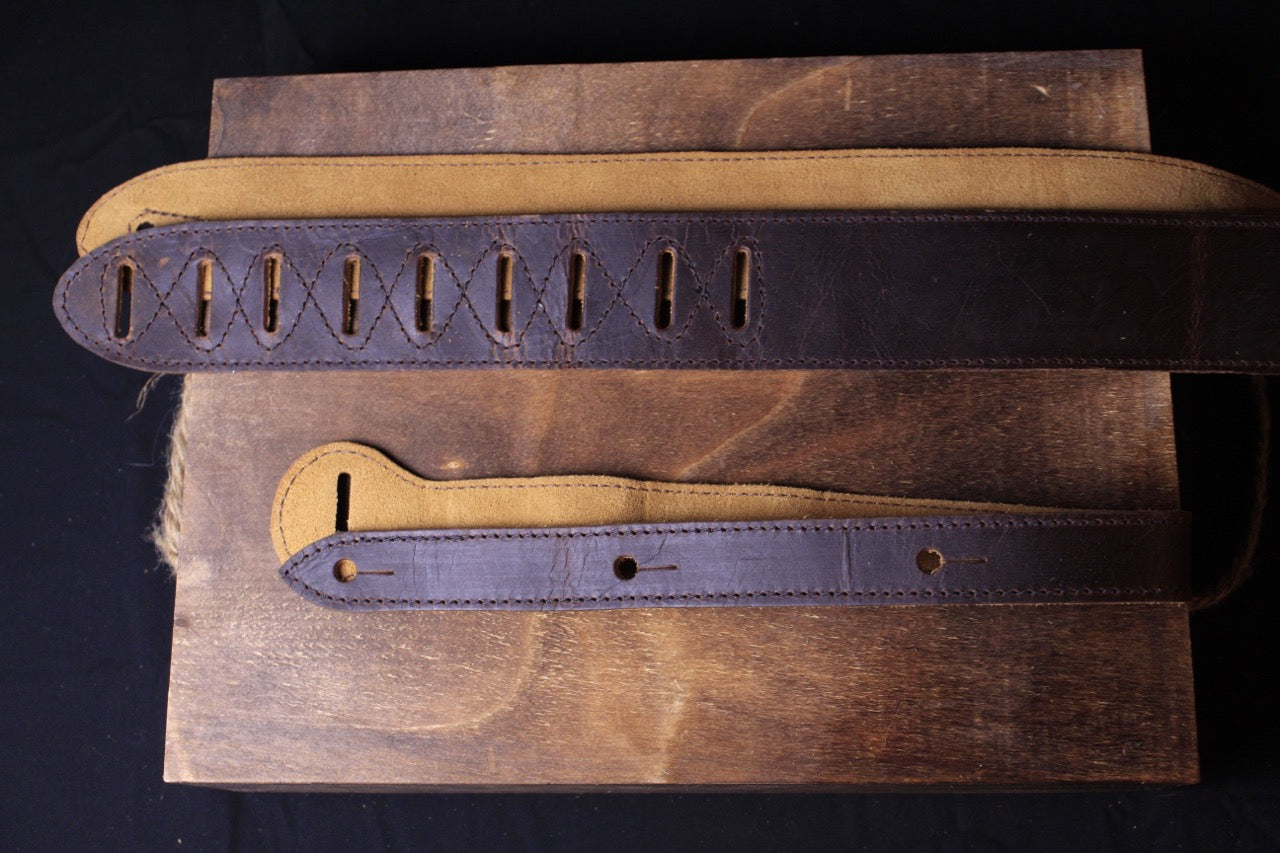 Roadshow Guitar Strap - USA Genuine Leather Company