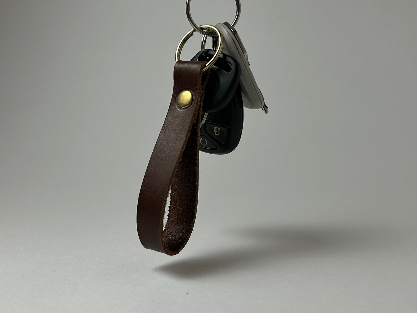 Handmade Leather Keychain - USA Genuine Leather Company